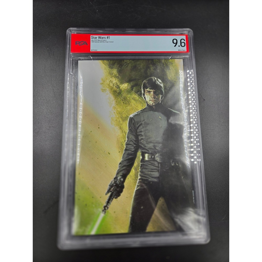 Star Wars 1 2015 Marvel PSA 9.6 Gabriele Dell Otto 1:100 Virgin Variant Luke